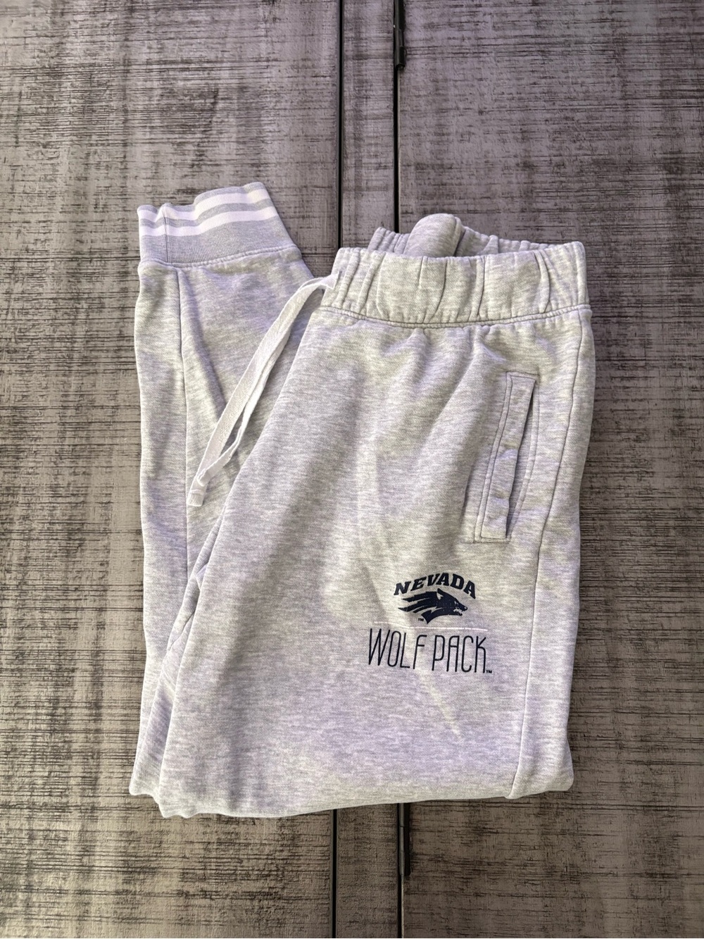 Champion Gray Nevada Wolf Pack Sweatpants